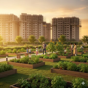3 BHK Apartment – Exterior View View at Ashiana Amarah, Sector 93 - for Sale