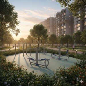 Swimming Pool in 3 BHK Apartment at Ashiana Amarah, Sector 93 – for Sale