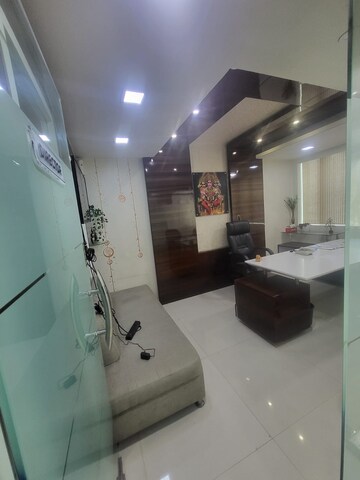 Bathroom in  Office Space at Greenscape The Affaires, Sanpada – for Rent