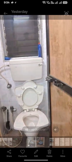 Bathroom in 1 BHK Apartment at Sher E Punjab, Andheri East – for Rent