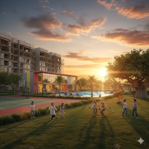 3 BHK Apartment – Exterior View View at Ashiana Amarah, Sector 93 - for Sale