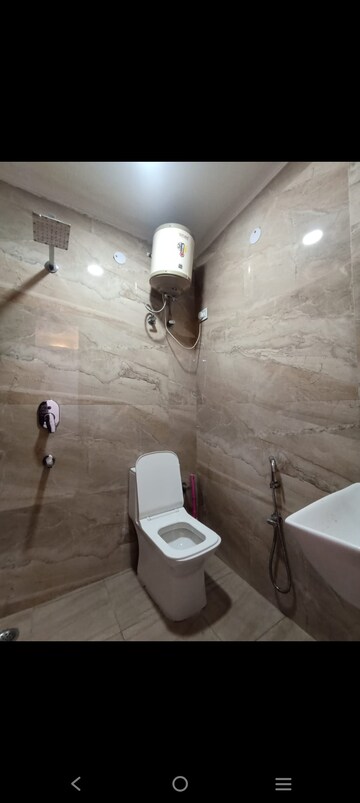 Bathroom in 2 BHK Builder Floor at Saket – for Rent