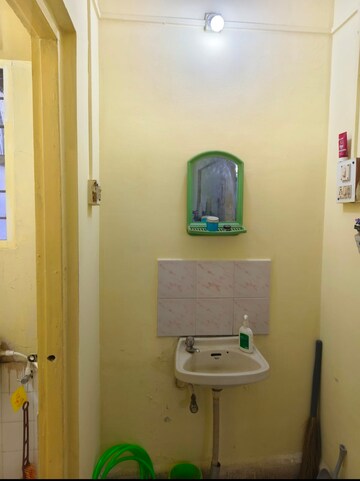 Bathroom in 1 RK Apartment at Siddharth Nagar Phase 1, Aundh – for Rent