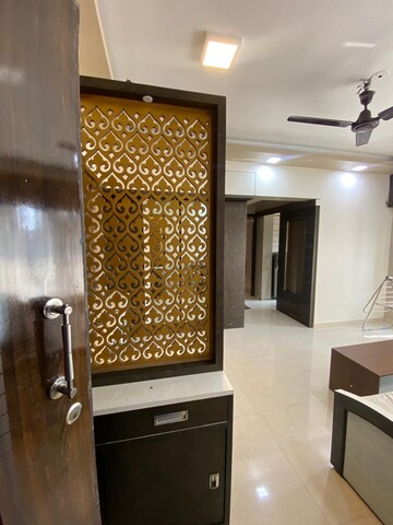 Living Room in 1 BHK Apartment at Gurukrupa Marina Enclave, Malad West – for Rent