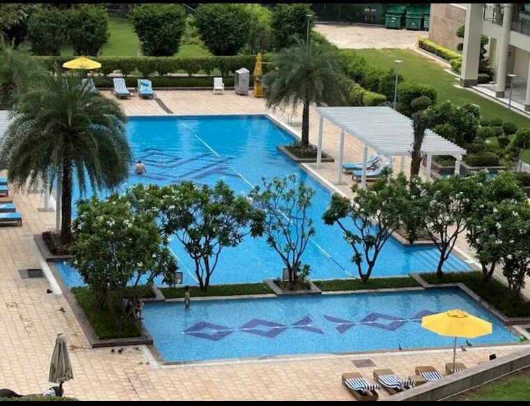 Swimming Pool, dlf-park-place 3 Bedroom 1975 Sq.Ft. Apartment In Sector 54 Gurgaon 9315852
