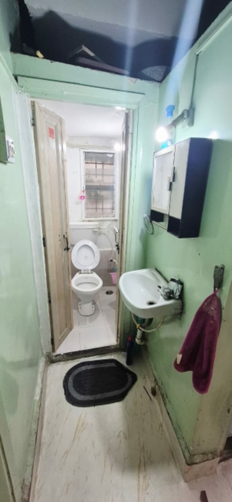 Bathroom, shivajinagar 2 Bedroom 600 Sq.Ft. Apartment In Shivajinagar Pune 9315904