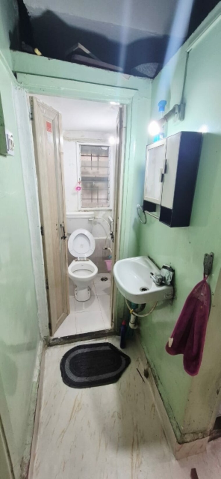 Bathroom, shivajinagar 2 Bedroom 600 Sq.Ft. Apartment In Shivajinagar Pune 9315904