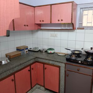 Kitchen in 3 BHK Builder Floor at Saket – for Rent