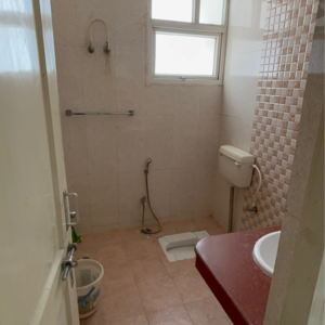 Bathroom in 3.5 BHK Apartment at Hestia Apartment, Malesemau – for Rent