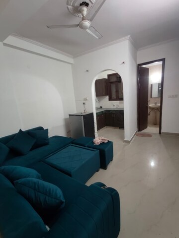 Living Room in 1 RK Builder Floor at Saket – for Rent