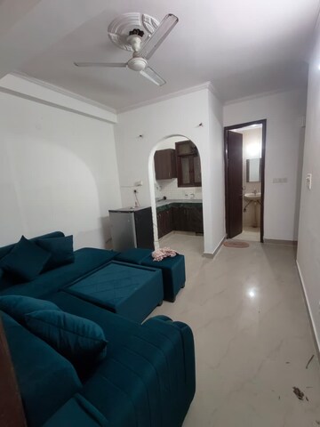 Living Room in 1 RK Builder Floor at Saket – for Rent