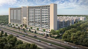 3 BHK Apartment – Exterior View View at Nimbus The Palm Village, Sector 22a Yamuna Expressway - for Sale