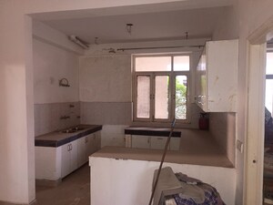Kitchen in 4 BHK Apartment at The Defence Personnel, Sector 45 – for Sale