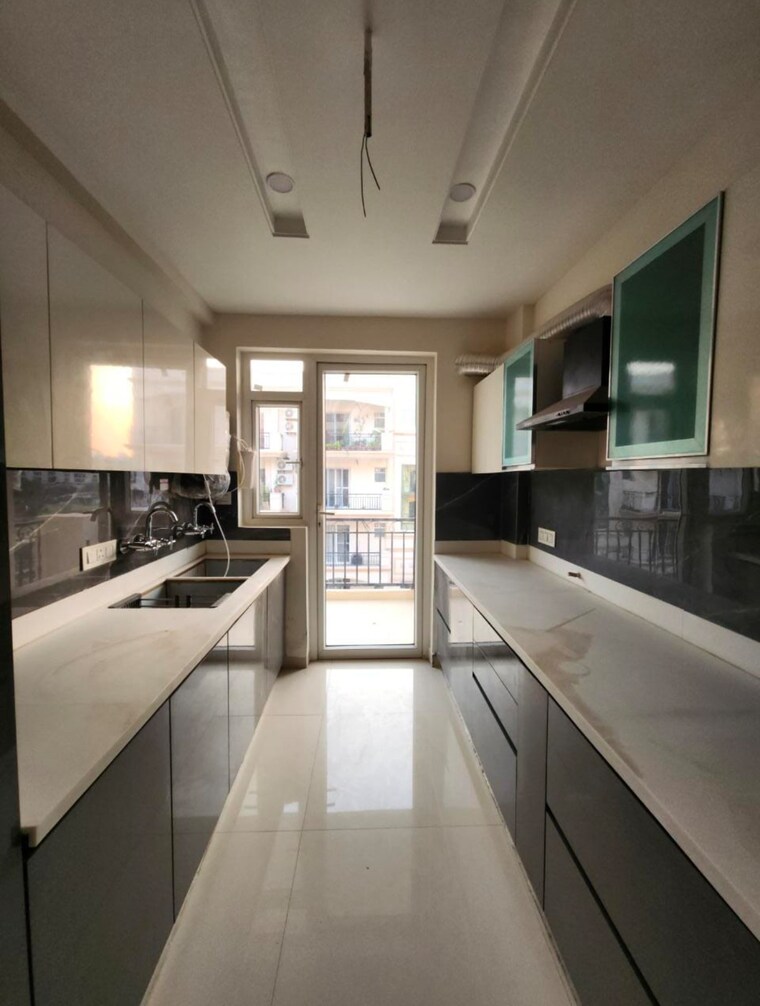 Kitchen, ghb-splande 3 Bedroom 1007 Sq.Ft. Apartment In Patiala Road Zirakpur 9315941