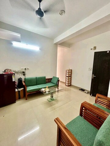 Living Room in 2 BHK Builder Floor at Palm Residency Chhatarpur, Chattarpur – for Rent