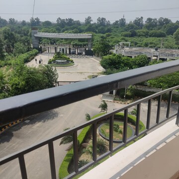 Balcony in 3 BHK Apartment at Ansal Crown Heights, Pahladpur Village – for Rent
