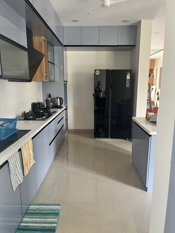 Kitchen in 3 BHK Apartment at Century Ethos, Hebbal – for Rent