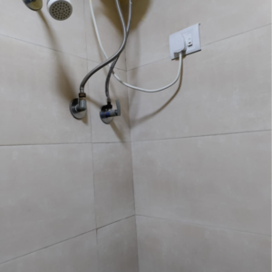 Bathroom in 1 BHK Apartment at Ajanta Ellora, Tawde Wadi – for Sale