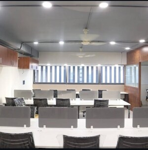 Team Area in  Office Space at Akshar Business Park, Vashi Sector 19f – for Rent