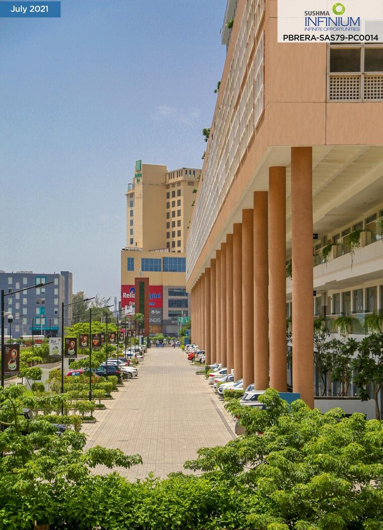 Exterior View, sushma-chandigarh-grande 3 Bedroom 1885 Sq.Ft. Apartment In Lohgarh Zirakpur 9316124