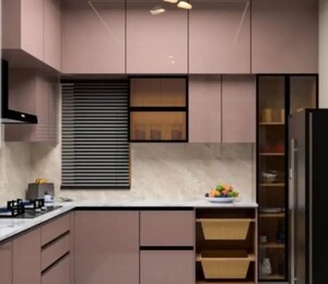 Kitchen in 3 BHK Apartment at Prestige Beverly Hills, Kokapet – for Rent