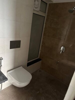 Bathroom in 1 BHK Apartment at Omkar Signet, Malad East – for Rent