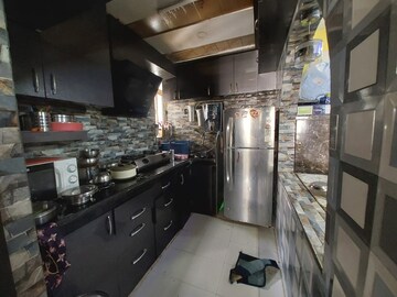 Kitchen in 3 BHK Apartment at Dhoot New Town Extension, New Town – for Sale