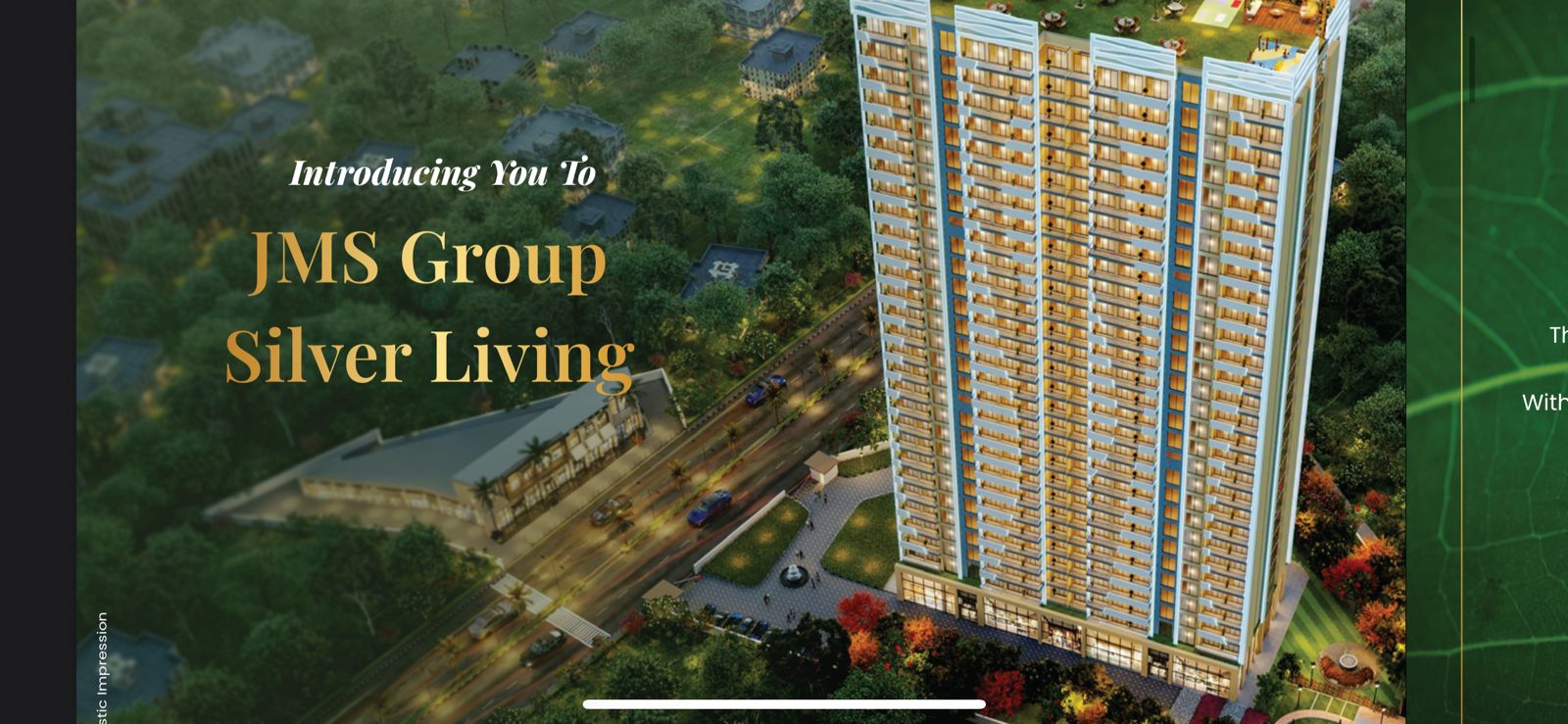 3 BHK 1410 Sq.Ft. Apartment in JMS Group Silver Living