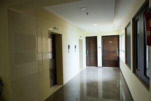 Building Lobby in 2 BHK Apartment at Chandak 34 Park Estate, Goregaon West – for Rent