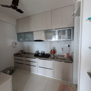 Kitchen in 3 BHK Apartment at Makhija Roseland Residency, Vemali – for Sale