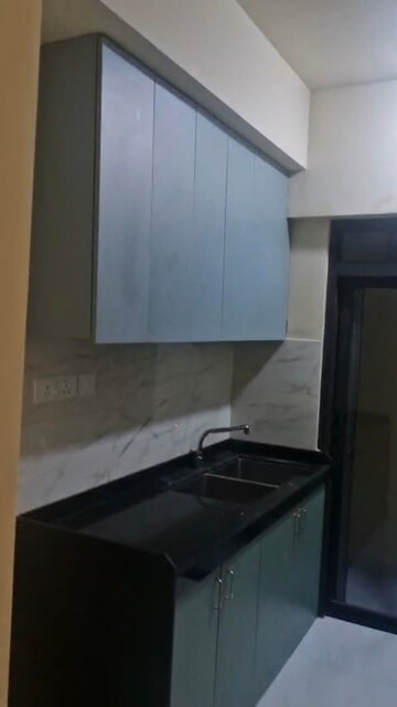 Kitchen in 3 BHK Apartment at Lodha Sterling, Kolshet Road – for Rent