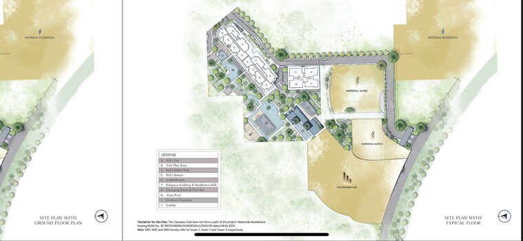 undefined, krisumi-waterside-residences 3 Bedroom 2260 Sq.Ft. Apartment In Sector 36a Gurgaon 9308739