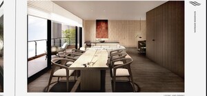 Bedroom in 3 BHK Apartment at Krisumi Waterside Residences, Sector 36a – for Sale