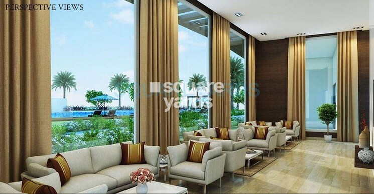 Living Room, the-center-court-sports-residences 3 Bedroom 1910 Sq.Ft. Apartment In Sector 88a Gurgaon 9316387