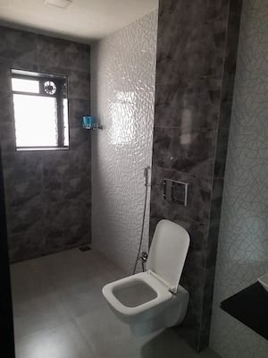 Bathroom in 2 BHK Apartment at JP Decks, Goregaon East – for Rent