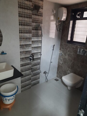 Bathroom in 2 BHK Apartment at JP Decks, Goregaon East – for Rent