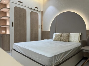 Bedroom in 2 BHK Apartment at L & T Seawoods Residences Phase 1 Part A, Seawoods – for Sale