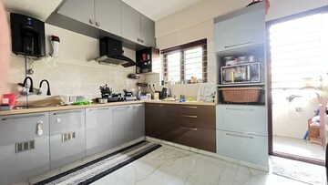 Kitchen in 3 BHK Builder Floor at Hsr Layout – for Rent