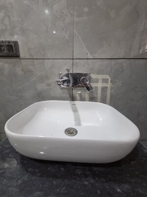 Bathroom in 3 BHK Builder Floor at BPTP District Phase 2, Sector 84 – for Sale