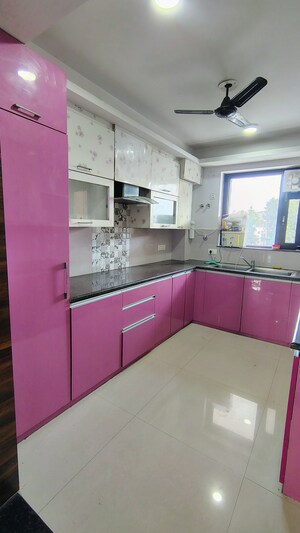 Kitchen in 3 BHK Builder Floor at Sushant Lok 2, Sector 57 – for Rent