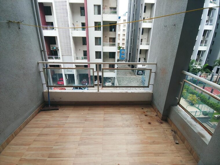 Balcony, alcon-renaissant 2 Bedroom 1200 Sq.Ft. Apartment In Kharadi Pune 9314360