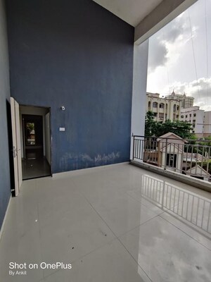 Balcony in 3 BHK Apartment at Rodas Enclave Evergreen, Patlipada – for Rent