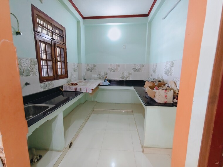 Kitchen, adil nagar 4 Bedroom 3000 Sq.Ft. Independent House In Adil Nagar Lucknow 9316526