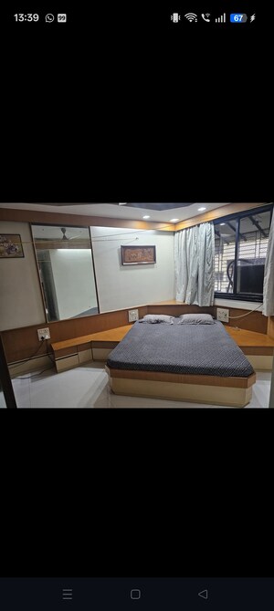 Bedroom in 3 BHK Penthouse at Vasant Mandar CHS, Vasant Vihar – for Sale