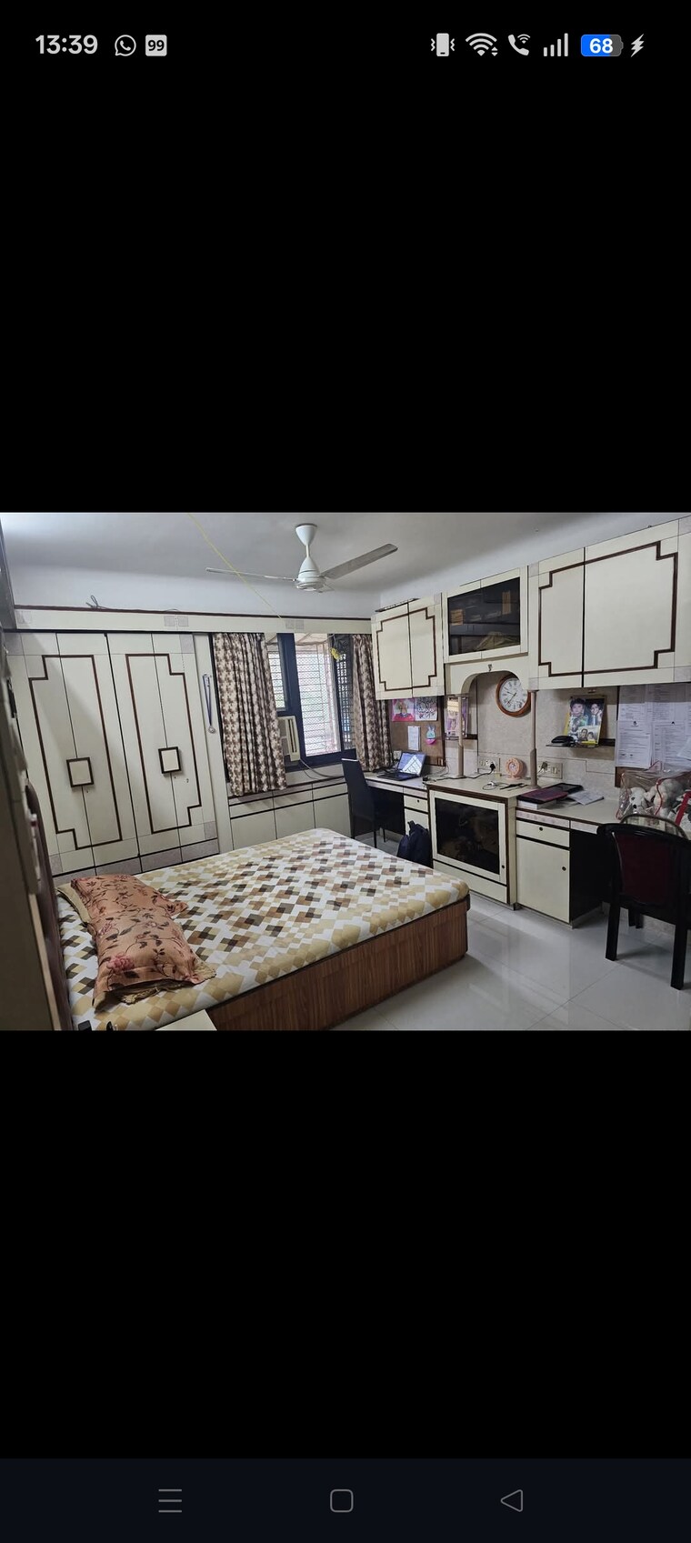Bedroom, vasant-mandar-chs 3 Bedroom 1600 Sq.Ft. Penthouse In Vasant Vihar Thane 9316529