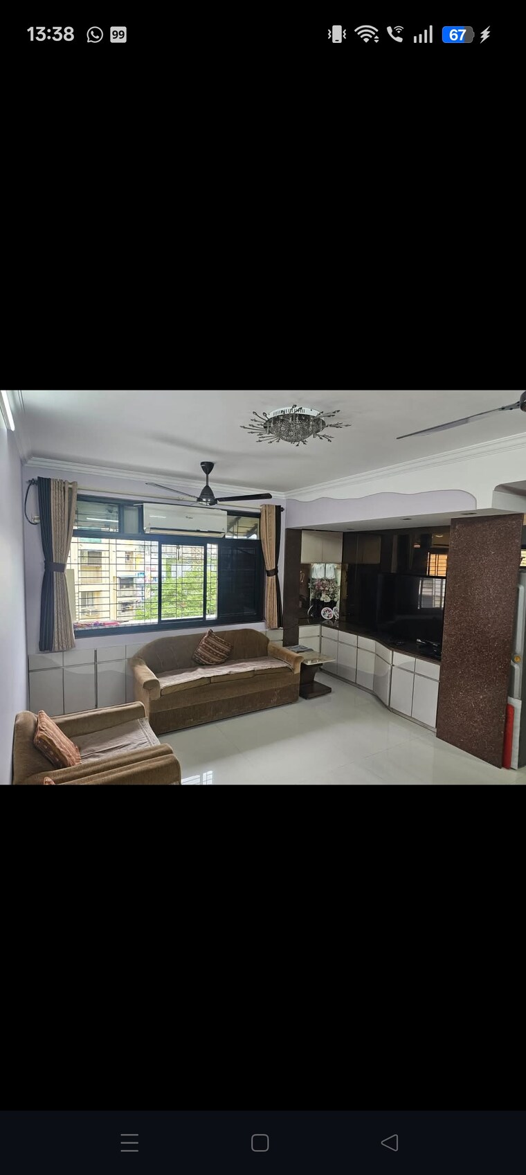 Bedroom, vasant-mandar-chs 3 Bedroom 1600 Sq.Ft. Penthouse In Vasant Vihar Thane 9316529
