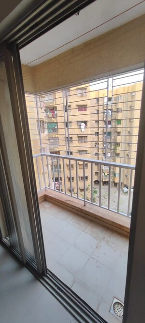 Balcony in 1 BHK Apartment at Regency Estate, Dombivli East – for Rent