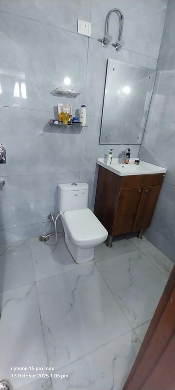 Bathroom in 3 BHK Builder Floor at Sector 57 – for Rent