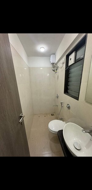 Bathroom in 1 BHK Apartment at Platinum Casa Millennia, Andheri West – for Rent