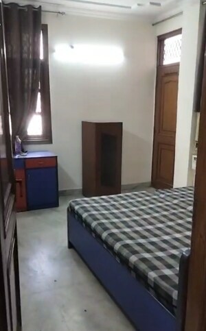 Bedroom in 3 BHK Builder Floor at Old Rajinder Nagar – for Rent